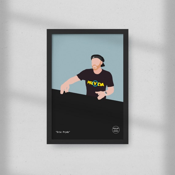 Eric Prydz by Boiler Print Room Minimal Print Gift for Music