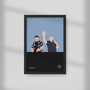 CamelPhat av Boiler Print Room | Minimalistiskt tryck | Present till musikälskare | Cola | Andedräkt | Panikrum | För en känsla | Var någon