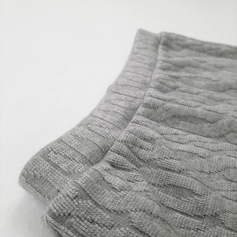 Grey Jersey Knit Toddler Skirt, Winter Girl Skirt, Fall Baby Christmas Skirt, Skirt for Gift image 6