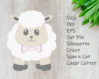 Download Baby Lamb Svg Etsy
