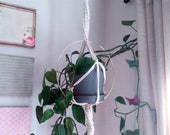 Macrame Plant Hanger, Halo