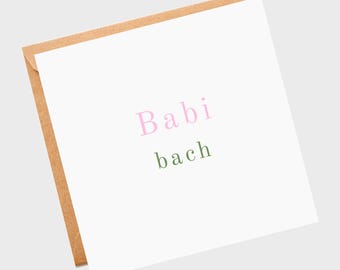 Babi bach • Nuevo bebé