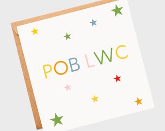 Pob lwc. Buena suerte