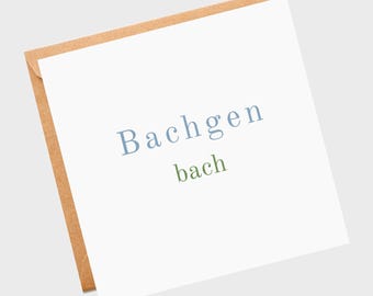 Bachgen bach • Bebé niño
