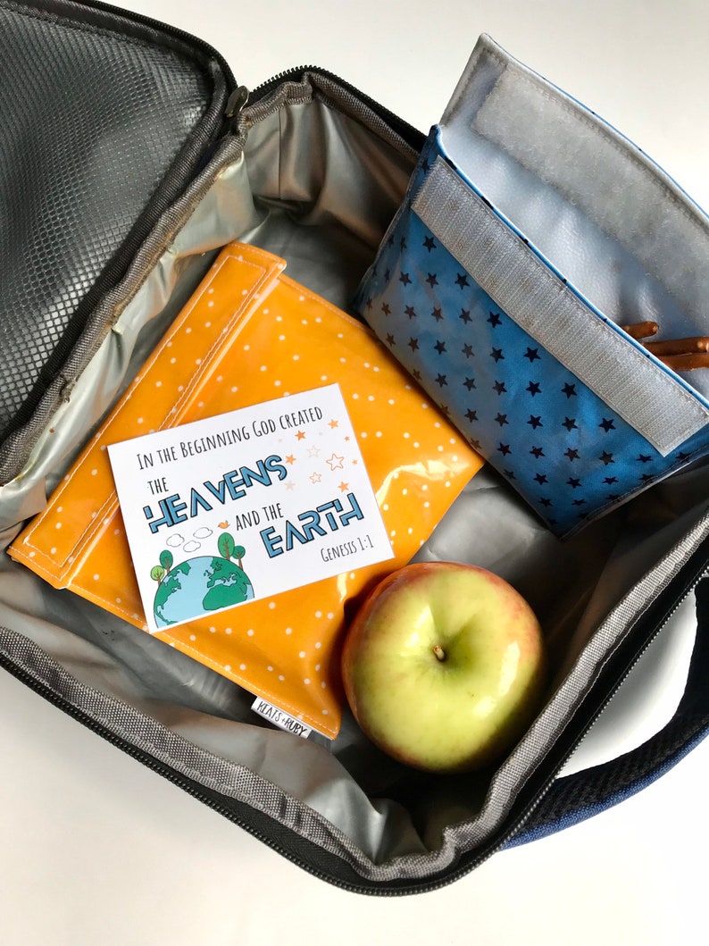 Bible Verse Lunchbox Notes for Kids: Scripture Cards (printable ...