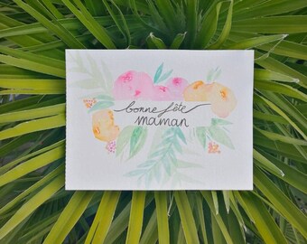 Carte Aquarelle Etsy Carte Aquarelle Etsy