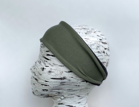 Soft Organic Bamboo Reversible Fitness Headband, No Slip  display picture 1