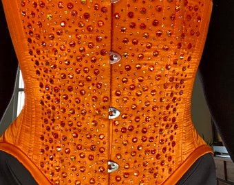 blinged out corset tops