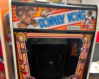 Original Donkey Kong Arcade Game 100 Percent Restored and READY TO SHIP! Free Shipping!