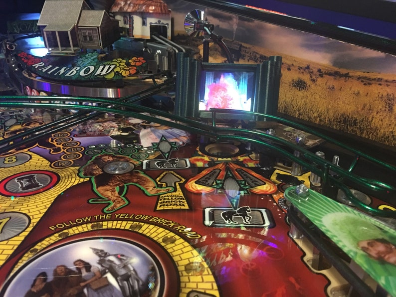 Jersey Jack Wizard of Oz Pinball Machine Wizard LCD Mod Etsy