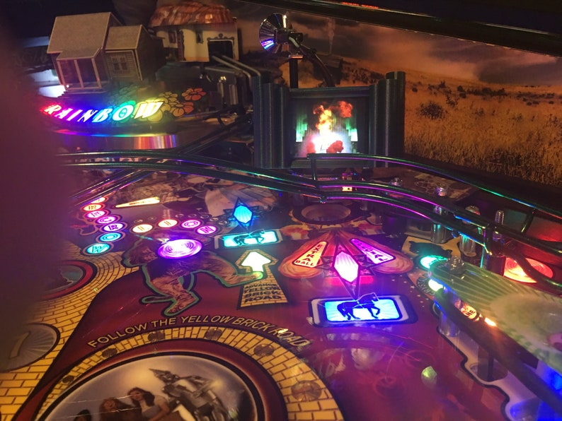 Jersey Jack Wizard of Oz Pinball Machine Wizard LCD Mod Etsy