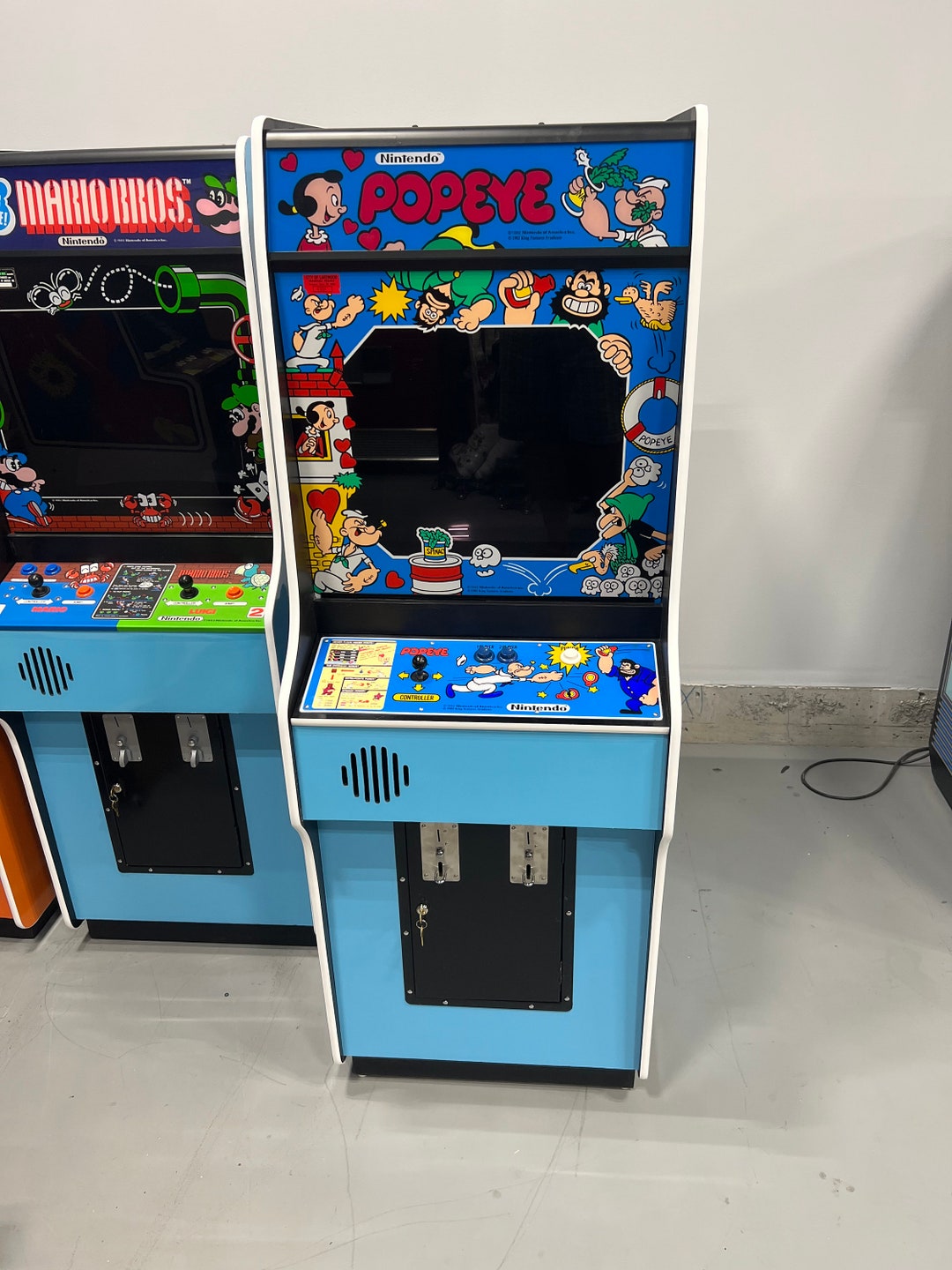 Original Restored Nintendo Popeye Arcade Game SHIPPS FREE Etsy