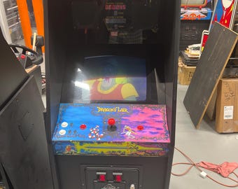 Restored Dedicated Dragons Lair Arcade Game