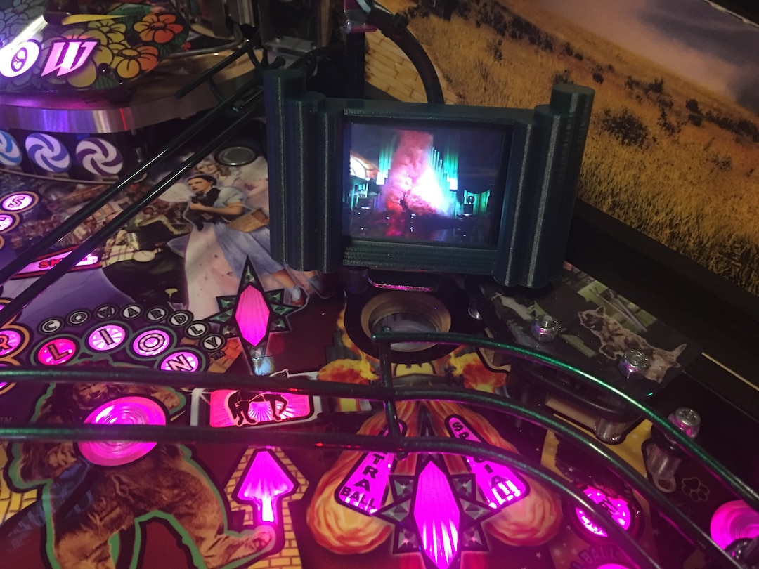 Jersey Jack Wizard of Oz Pinball Machine Wizard LCD Mod Etsy