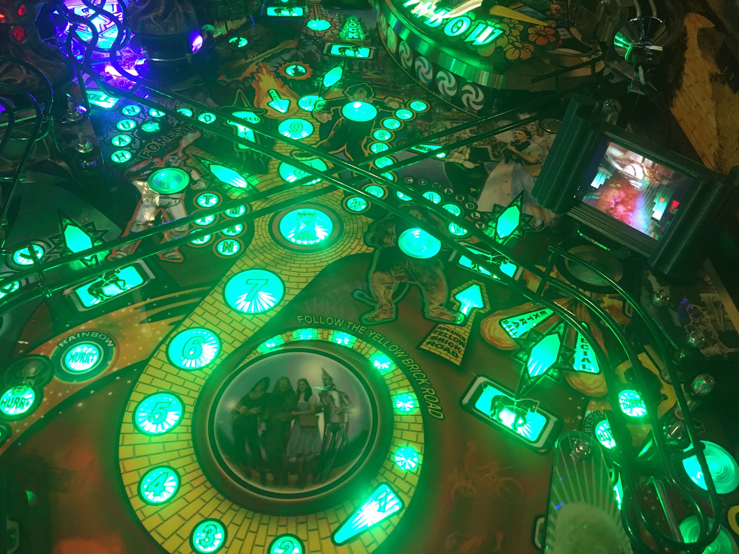 Jersey Jack Wizard of Oz Pinball Machine Wizard LCD Mod Etsy