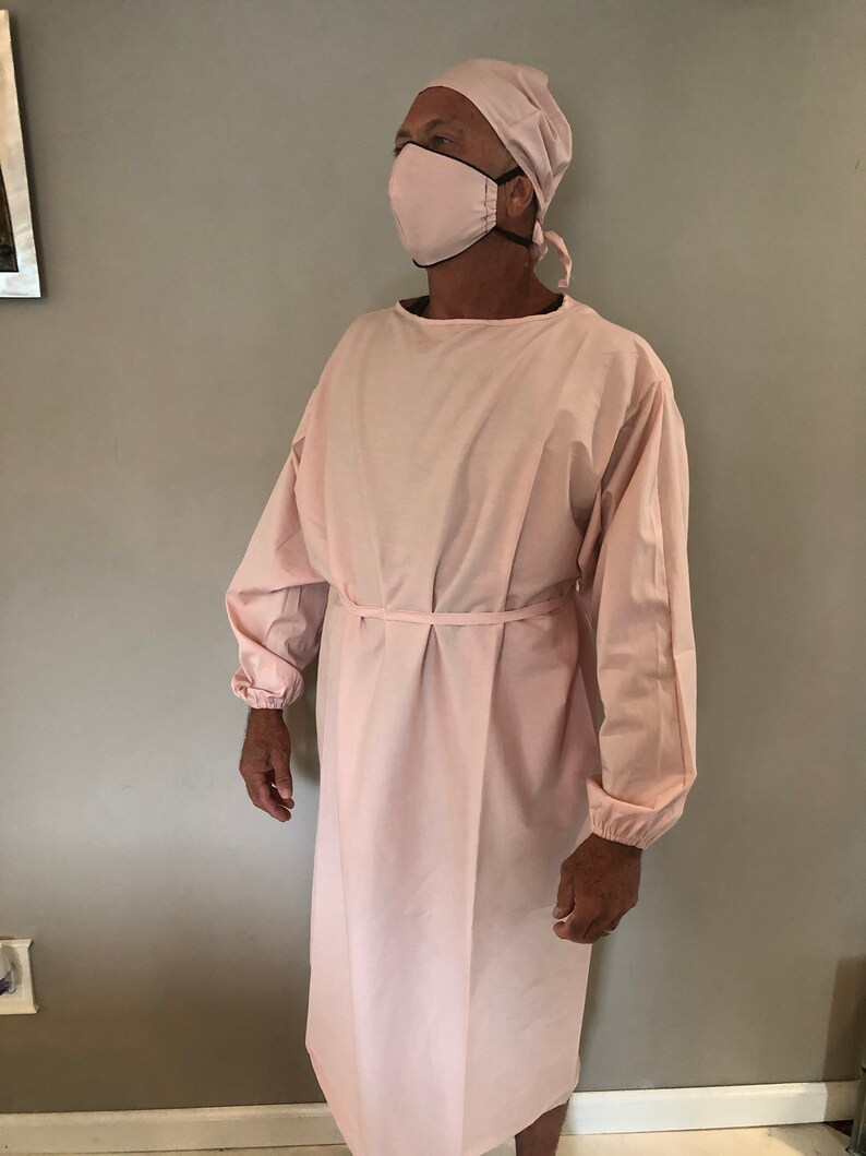 PPE Isolation Surgical Gown Unisex Washable Etsy