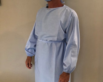 PPE Isolation Surgical Gown Unisex Washable