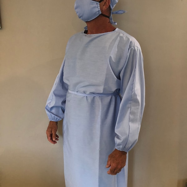 PPE Isolation Surgical Gown Unisex Washable