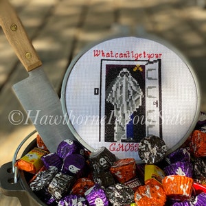 Got Your Ghost Halloween Michael Myers Cross Stitch Pattern PDF, Halloween Horror Movie