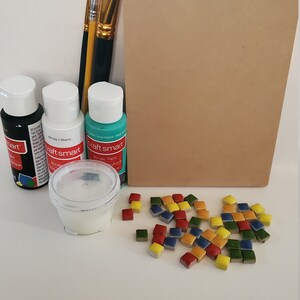 Mosaic Heart Kit, Craft Kit, DIY Kit for Adults, Craft Kit for Kids, Kid-friendly  Craft, DIY Project, DIY Mosaic Kit, Mosaic Art 