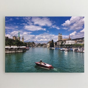 Carte postale Zurich Suisse A006