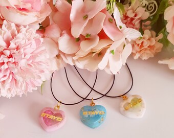 StayC Heart Shaker Necklace