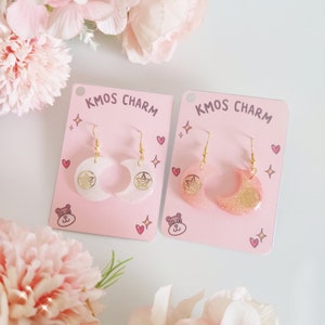 Sailor Moon Dangle Moon earrings