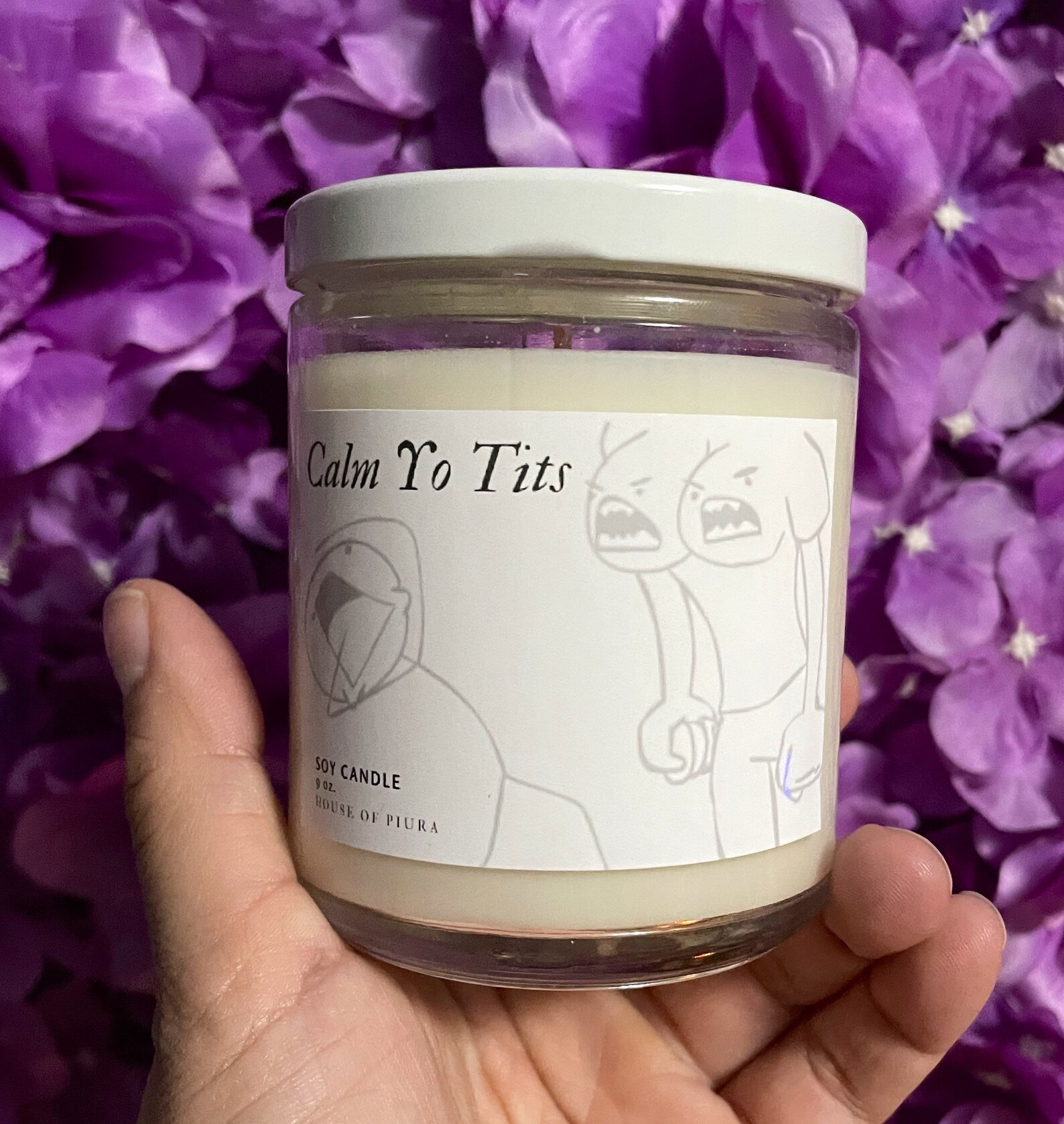 Calm Yo Tts Candle / Calm Down Candle / Calming Candle Etsy