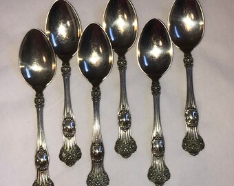 ~ MAJESTIC ~ MONO S ALVIN STERLING TEASPOON S