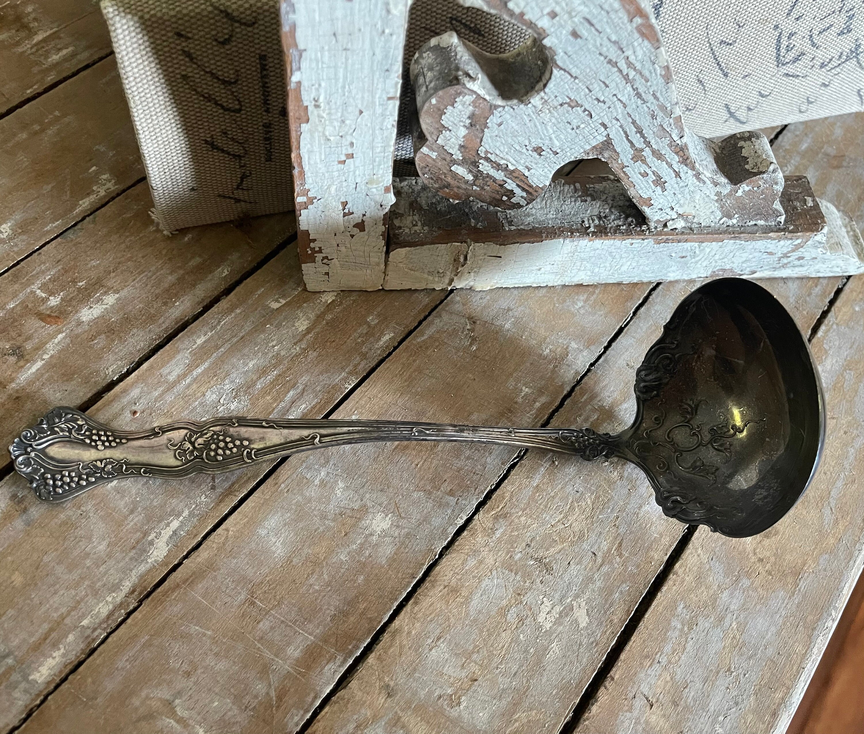 1847 Rogers Brothers, Oyster Ladle, Pattern Vintage 1904, Silver Plate