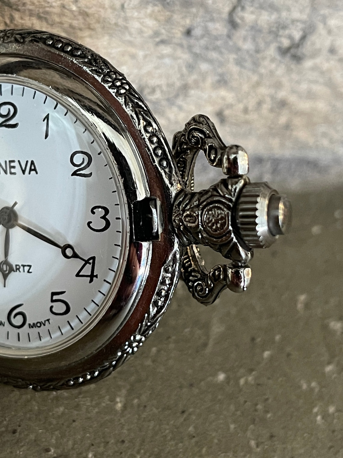 Pocket Watch Geneva Quartz with Japan Movement. Beautiful Etsy Pocket Watch Geneva Quartz with Japan Movement. Beautiful Etsy