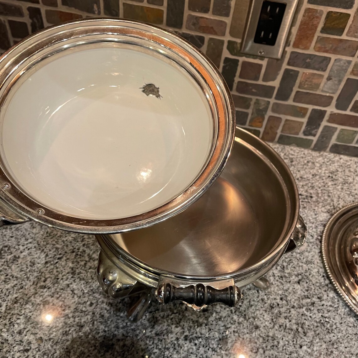 Antique Chafing Dish by Manning Bowman & Co. Patented May Etsy