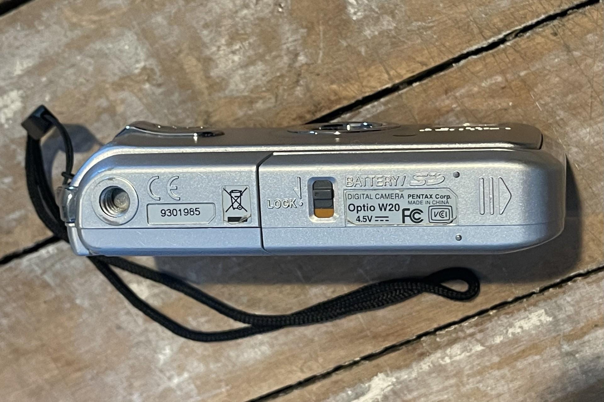☆動作OK 美品 PENTAX Optio W20 PENTAX, Optio W20, Waterproof Compact Digital Camera With