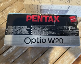 PENTAX, Optio W20, Waterproof Compact Digital Camera With
