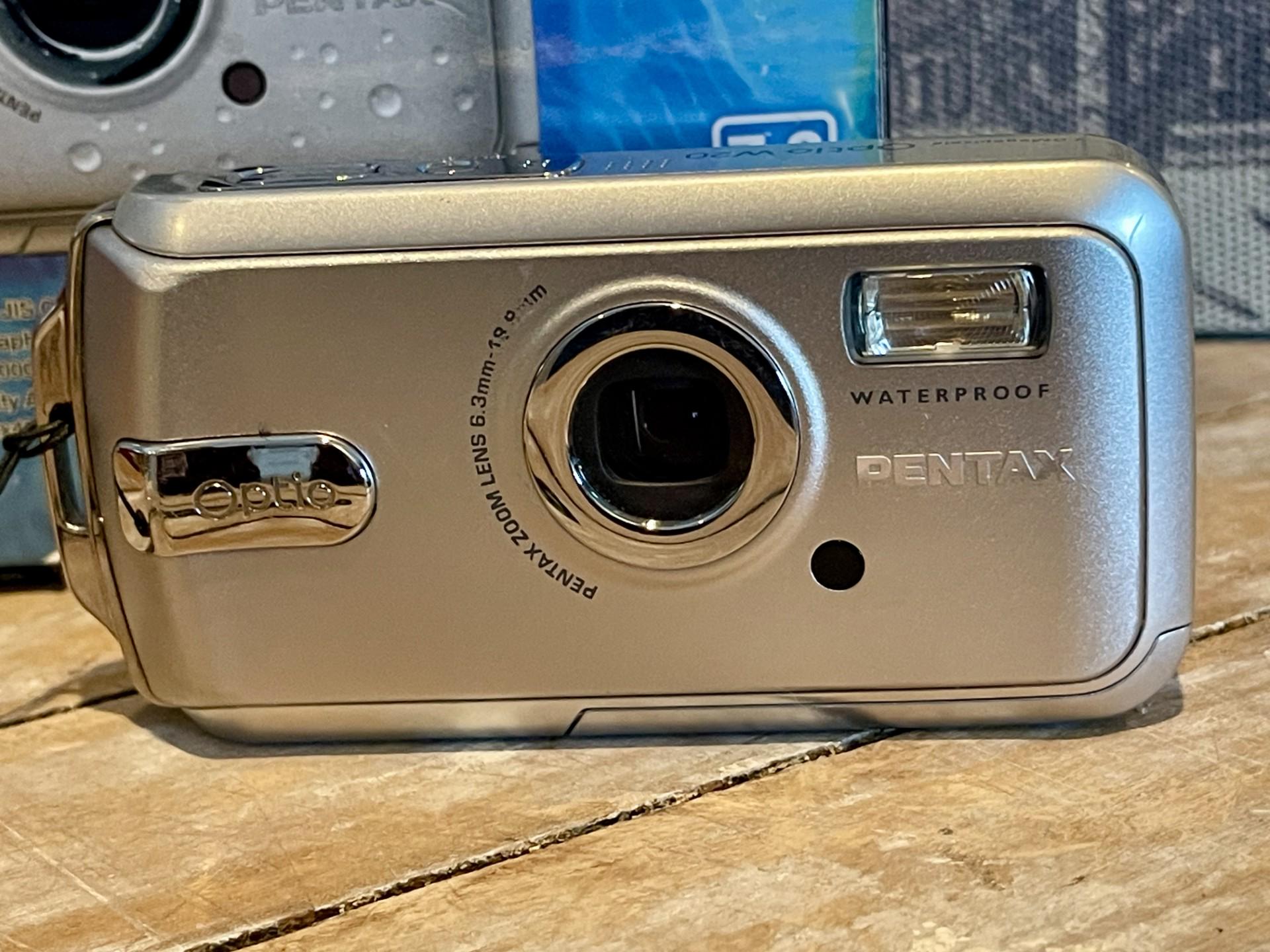 PENTAX, Optio W20, Waterproof Compact Digital Camera With