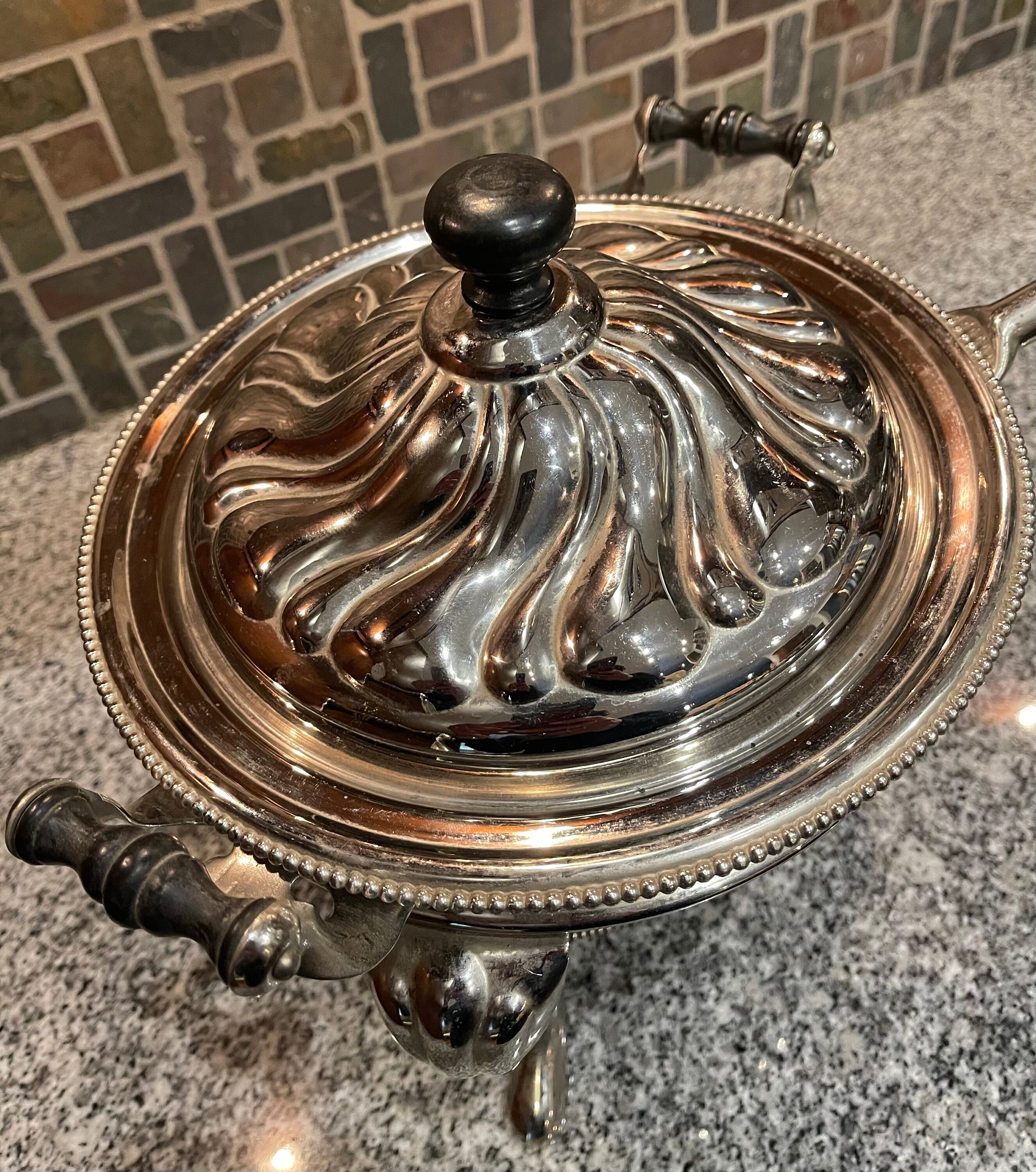 Antique Chafing Dish by Manning Bowman & Co. Patented May Etsy