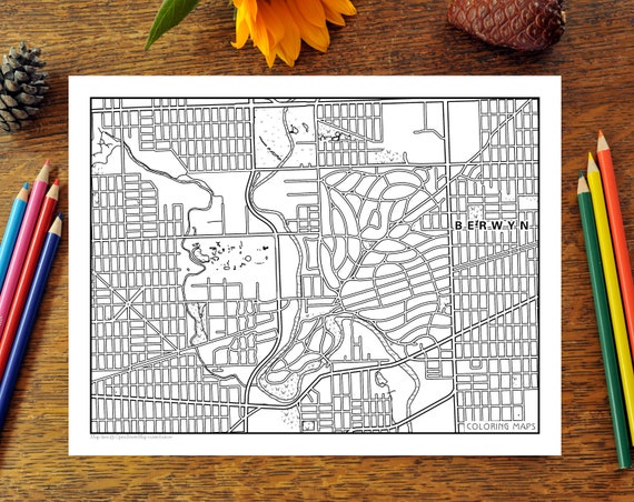 5 Pack Chicago Coloring Pages Adult Coloring Pages Digital Etsy