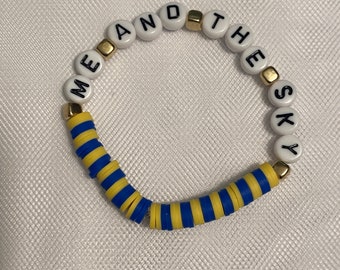 Come From Away Me And the Sky Clay Bead Bracelet