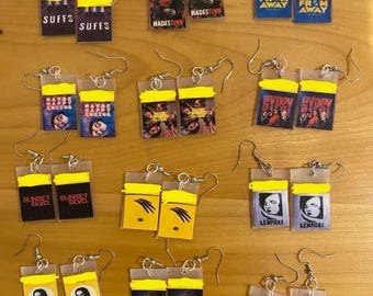 Musical Theatre Earrings | Broadway Program Earrings | Custom Options Available