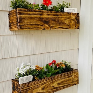 wood planter boxes