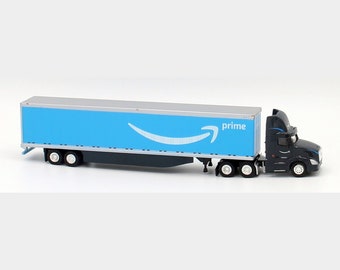 1 87 Ho Scale Amazon Prime Kenworth T680 Day Cab Tractor With Etsy