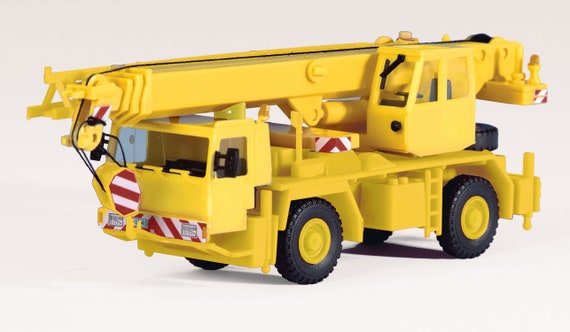 Walthers 1/87 HO Scale Two-axle Boom TRUCK Kibri Scenemaster Kit Positionable Etsy Made and Model Hungary CRANE Outriggers, by 360 - in 11015