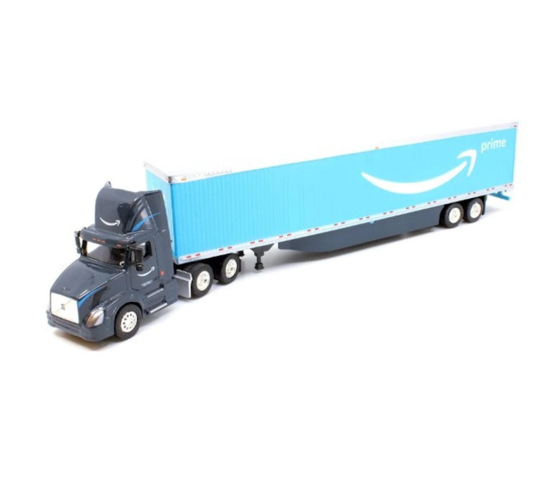 1/87 HO Scale AMAZON PRIME Volvo 300 Day Cab Tractor With 53' Dry Van
