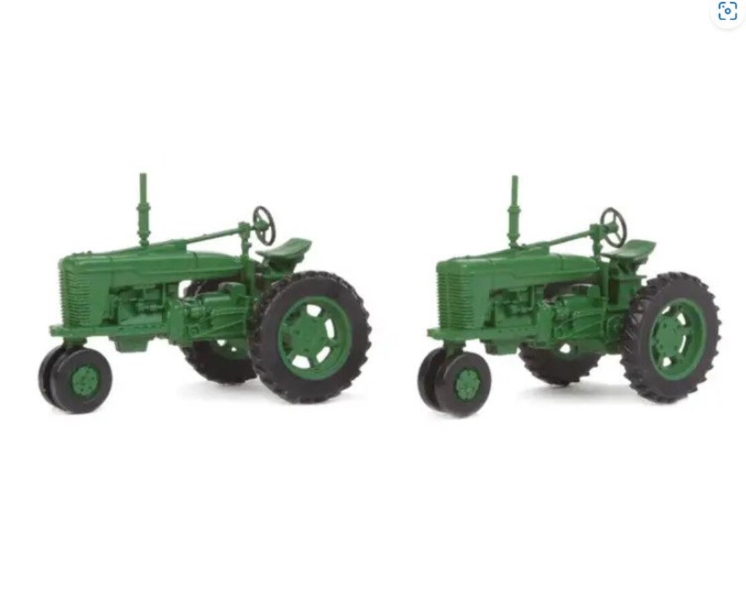 Walthers Scenemaster 1/87 HO Scale FARM TRACTOR 2pack for Rural Scenes