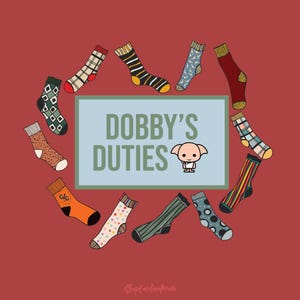 Potter Themed Class Jobs Display | Dobby's Duties | Bulletin Board or Wall Display