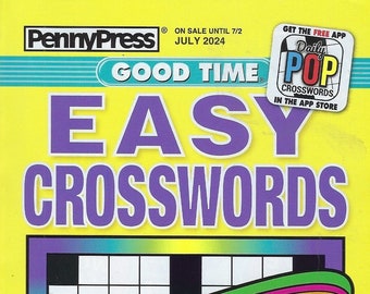 Penny Press (Good Time Easy Crosswords Digest) juillet 2024