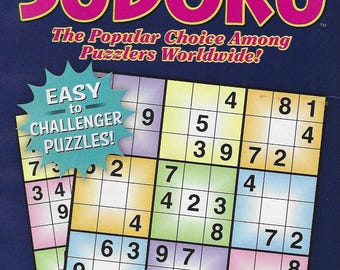 Dell Original Sudoku Puzzles May 2026 264 Puzzles