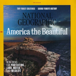 National Geographic ( America the Beautiful ) Septembre 2022