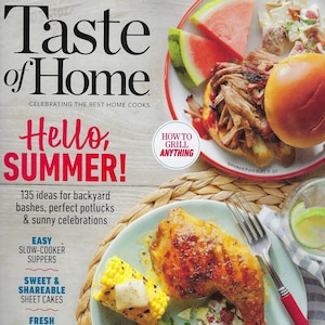 Taste of Home  ( Hello Summer ) July 2023