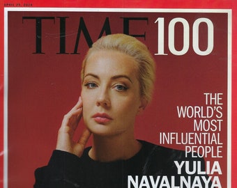 Time 100 Magazine -  ( Yulia Navalnaya )  April 29th  2024